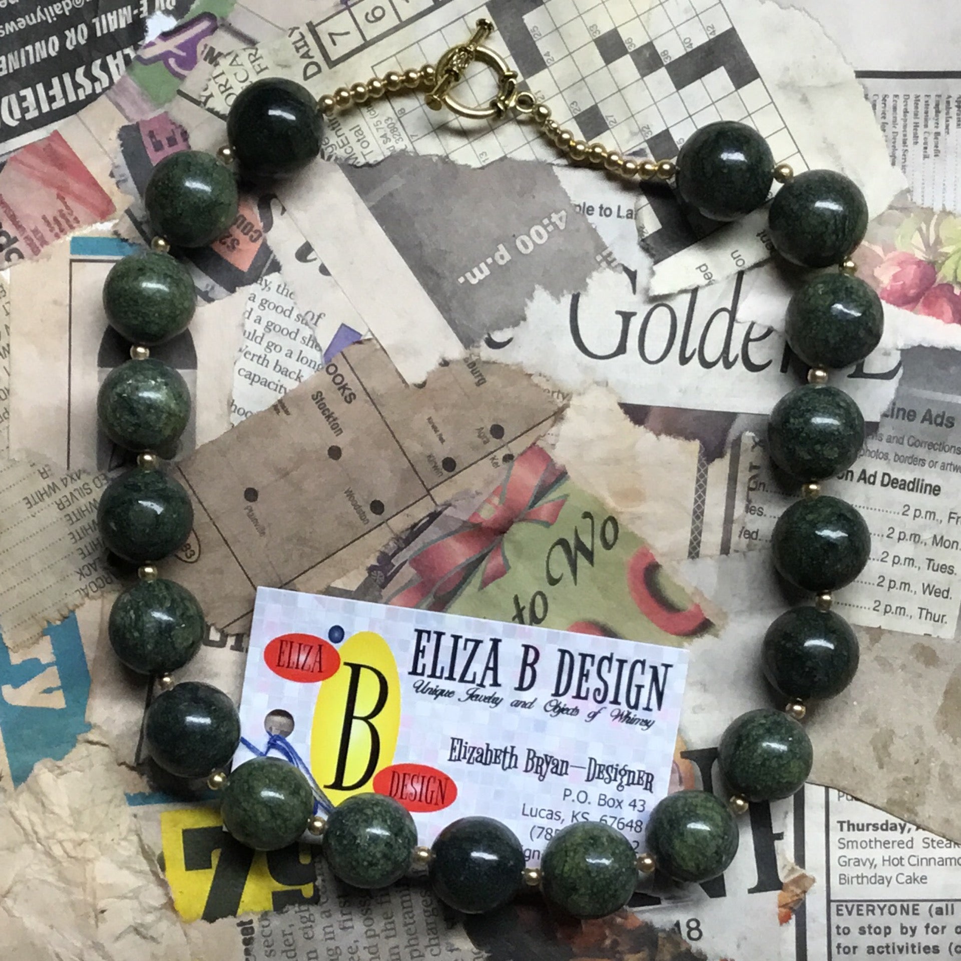 Russian Jade Necklace